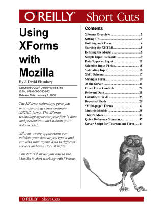صورة الغلاف: Using XForms with Mozilla 1st edition 9780596559564