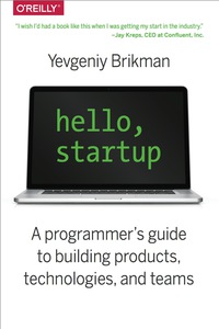 表紙画像: Hello, Startup 1st edition 9781491909904