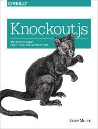 Imagen de portada: Knockout.js 1st edition 9781491914311