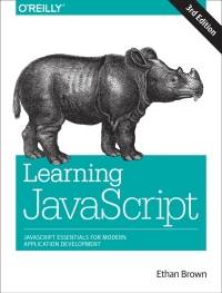 Cover image: Learning JavaScript 3rd edition 9781491914915