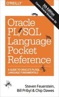 Cover image: Oracle PL/SQL Language Pocket Reference 5th edition 9781491920008