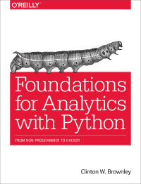Imagen de portada: Foundations for Analytics with Python 1st edition 9781491922538