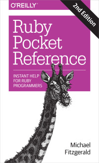 Cover image: Ruby Pocket Reference 2nd edition 9781491926017