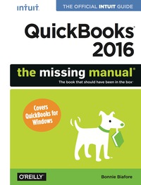 Cover image: QuickBooks 2016: The Missing Manual 1st edition 9781491917893