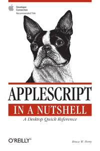Imagen de portada: AppleScript in a Nutshell 1st edition 9781565928411