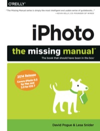 Cover image: iPhoto: The Missing Manual 1st edition 9781491947319