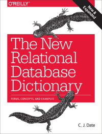 Cover image: The New Relational Database Dictionary 1st edition 9781491951736