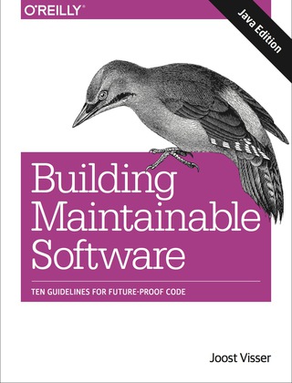 Cover image: Building Maintainable Software, Java Edition 1st edition 9781491953525