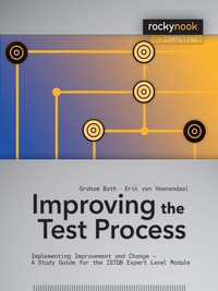 Cover image: Improving the Test Process 1st edition 9781933952826