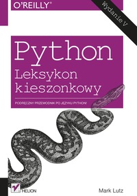 Cover image: Python. Leksykon kieszonkowy. Wydanie V 1st edition 9788324694303