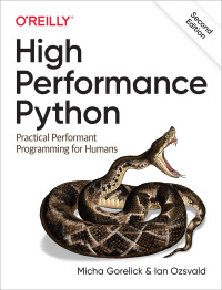 Cover image: High Performance Python 2nd edition 9781492055020