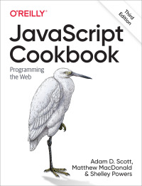 Cover image: JavaScript Cookbook 3rd edition 9781492055754