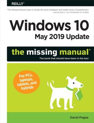 Imagen de portada: Windows 10 May 2019 Update: The Missing Manual 1st edition 9781492057291