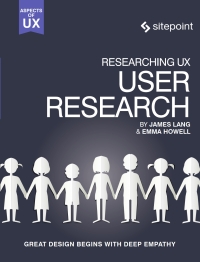 Imagen de portada: Researching UX: User Research 1st edition 9780995382633