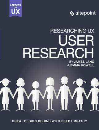 Cover image: Researching UX: User Research 1st edition 9780995382633