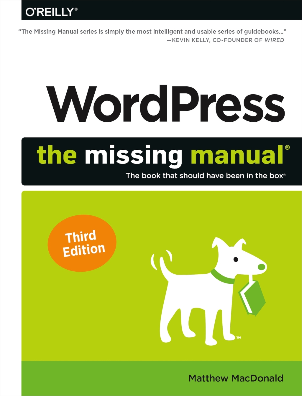 WordPress: The Missing Manual - 3rd Edition (eBook)