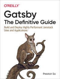 Titelbild: Gatsby: The Definitive Guide 1st edition 9781492087519