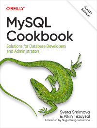 صورة الغلاف: MySQL Cookbook 4th edition 9781492093169