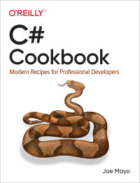 Cover image: C# Cookbook 1st edition 9781492093695