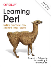 Cover image: Learning Perl 8th edition 9781492094951