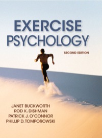 Imagen de portada: Exercise Psychology 2nd edition 9781450407090