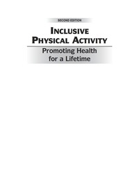 Imagen de portada: Inclusive Physical Activity 2nd edition 9781450401869
