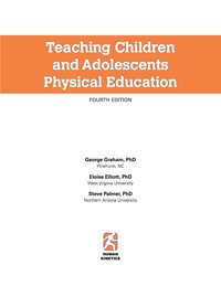 Omslagafbeelding: Teaching Children and Adolescents Physical Education 4th edition 9781450452939