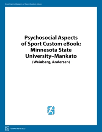 Cover image: Psychosocial Aspects of Sport Custom eBook: Minnesota State University - Mankato (Weinberg 1st edition 9781492560609