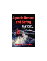 Imagen de portada: Aquatic Rescue and Safety 9780736041225