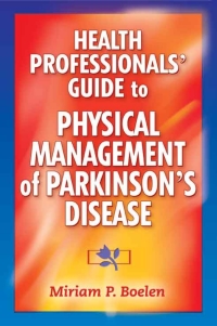 Omslagafbeelding: Health Professionals' Guide to the Physical Management of Parkinson's Disease 9780736074926