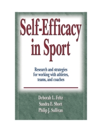 Cover image: Self-Efficacy in Sport 1st edition 9780736059992