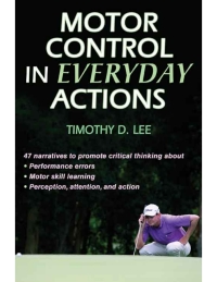 Cover image: Motor Control in Everyday Actions 9780736083935