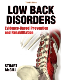 Cover image: Low Back Disorders 3rd Edition 3rd edition 9781450472913