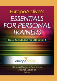 Cover image: EuropeActive's Essentials for Personal Trainers 9781450423786