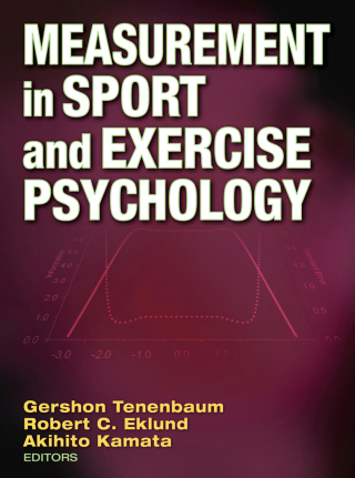 Cover image: Measurement in Sport and Exercise Psychology 1st edition 9780736086813