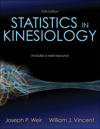 صورة الغلاف: Statistics in Kinesiology 5th edition 9781492560715