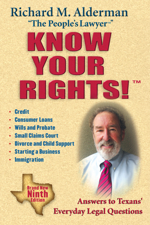 Know Your Rights! : Answers to Texans' Everyday Legal Questions, 9th Edition - FULL INSTANT DOWNLOAD | PDF DOCX EPUB