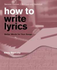 表紙画像: How to Write Lyrics 9780879308858