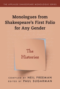 Titelbild: Monologues from Shakespeare’s First Folio for Any Gender 9781493056781