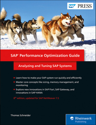 Imagen de portada: SAP Performance Optimization Guide 8th edition