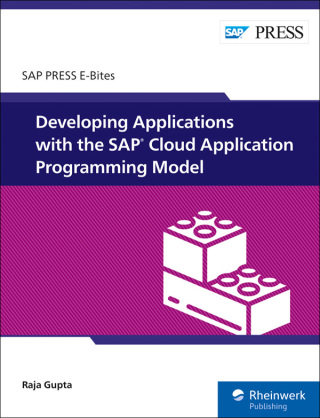 Imagen de portada: Developing Applications with the SAP Cloud Application Programming Model 1st edition