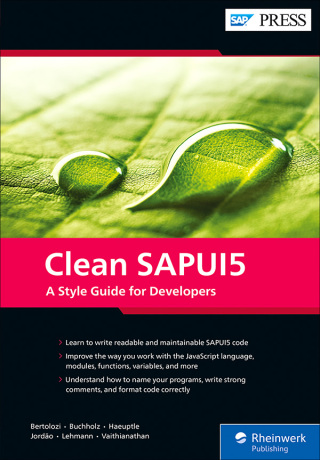 Imagen de portada: Clean SAPUI5 1st edition