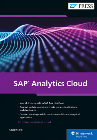 Cover image: SAP Analytics Cloud 3rd edition 9781493224654