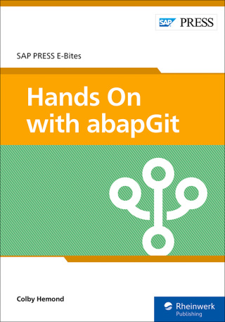 Imagen de portada: Hands On with abapGit 1st edition