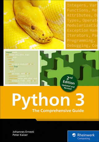 Cover image: Python 3 2nd edition 9781493228003
