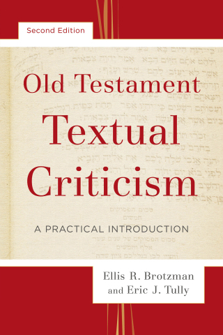 Cover image: Old Testament Textual Criticism 2nd edition 9780801097539