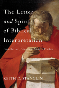 Cover image: The Letter and Spirit of Biblical Interpretation 9780801049682