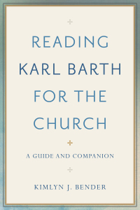 Cover image: Reading Karl Barth for the Church 9780801097584