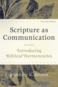 Cover image: Scripture as Communication 2nd edition 9781540962478