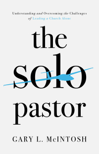 表紙画像: The Solo Pastor 9780801094897
